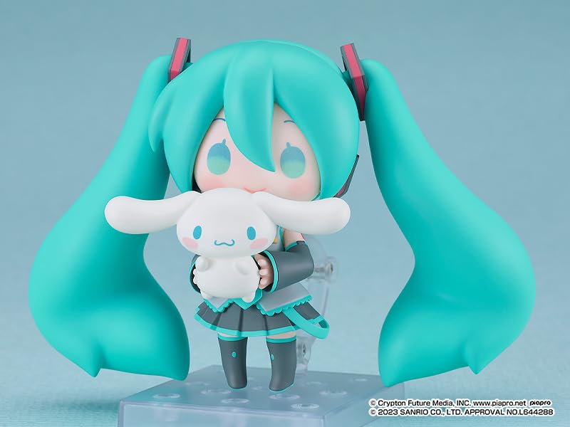 Nendoroid Hatsune Miku x Cinnamoroll Hatsune Miku Cinnamoroll Collaboration пластиковая окрашенная подвижная фигурка Ver. Немасштабируемый