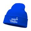 Merry Christmas Print Unisex Winter Hats Knit Hat Beanie Skullies Beanies Stylish Sporting Knitted Cap Beanie Perfect For Travel