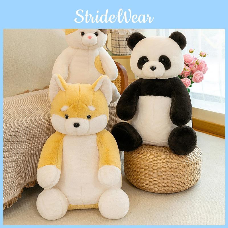 Мультяшный Кот Милый Пес Панда Плюшевые Игрушки Куклы Детские Успокаивающие Подарки на День Рождения