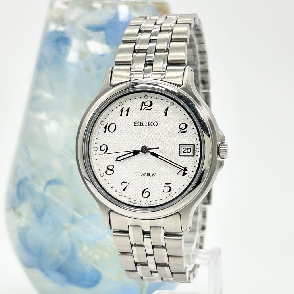 [USED] SEIKO TITANIUM 7N42-8A60 Quartz Watch