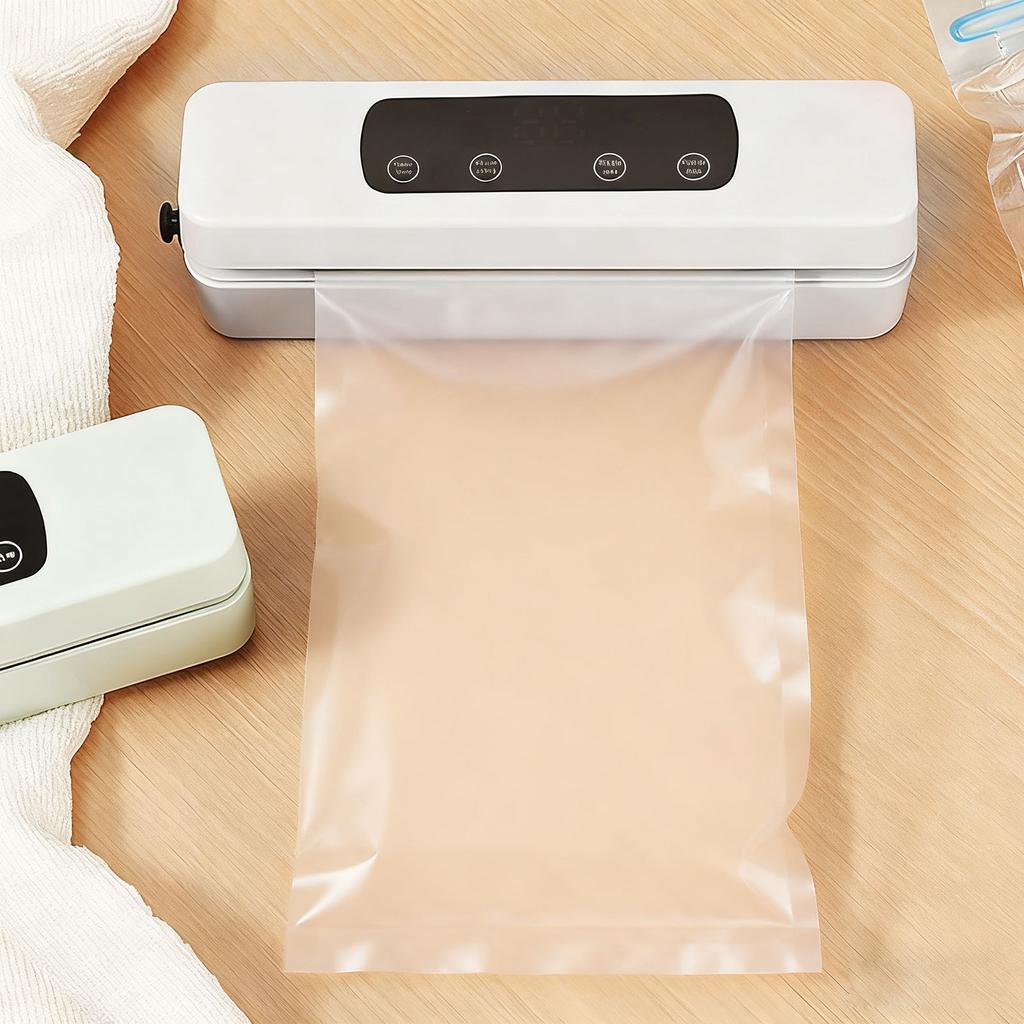 Машина для вакуумной упаковки продуктов Сильная всасывающая сила Автоматический Компактный Запайщик продуктов для домашнего кухонного использования