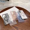 Ultra Thin Matte Clear Hard Magnetic Case For Samsung Galaxy S26 ULTRA S25 FE S24 S21 S22 S23 PLUS Wireless Charge Cover