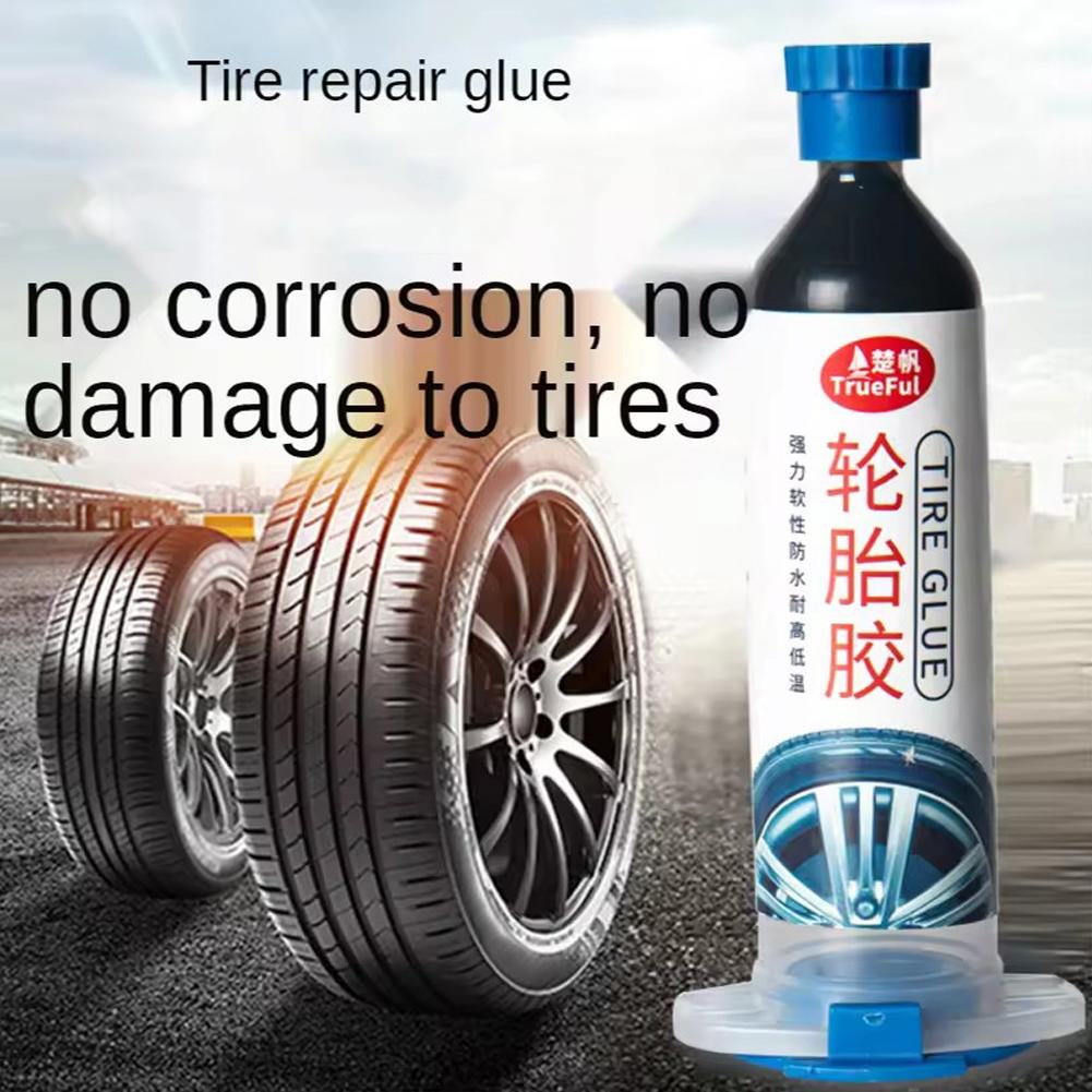 1/3/5PCS Crack Repair Wheel Car Repair Tools - Motorbike And Bicycle Tyre Repair Glue - Fast-Acting Silicone Adhesive
