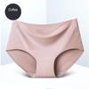 Women's Panties Ice Silk Cool Refreshing Seamless Underwear Triangle Big Yards Female Briefs