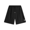Li Ning Chinese Culture Series Knitted Quick-Dry Ice Feel Sports Casual Shorts Unisex Shorts Black AKSU313-3
