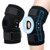 1Pc Hinged Knee Brace Women Men Adjustable Open Patella Arthritis Meniscus Tear Joint Pain Relief Knee Support with Dual Metal Side Stabilizers