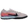 Новые мужские футбольные бутсы Nike VAPOR 16 PRO TF для игры на газоне, с поддержкой покрытия, розово-синие IB2474-600