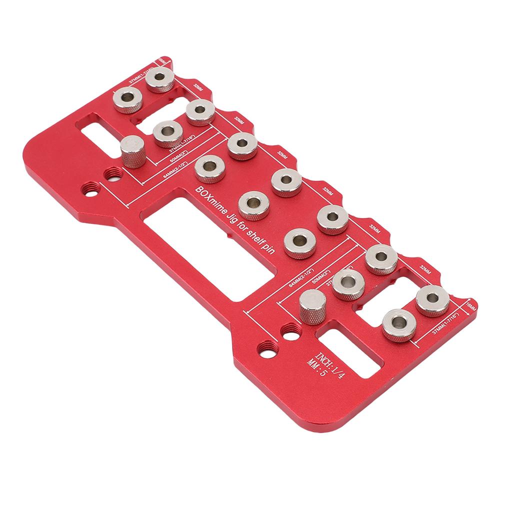 Cabinet Handle Mounting Template Door Hinge Pull Hardware Drilling Guide Board for Woodworking Furniture Installation
