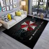 Научно-фантастическая игра Resident Evil, Корпорация Umbrella, мягкий ковер, домашняя гостиная, подкладка под офисное кресло, коврик для двери, коврик для двери U4
