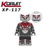 KT1016 Assorted Minifigure Building Blocks Kids Educational DIY Toy Set 
