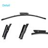 Щетки стеклоочистителя автомобиля дворники для Renault Laguna 2 2001 ~ 2007 X74 переднее ветровое стекло автомобильные аксессуары наклейки 2002 2003