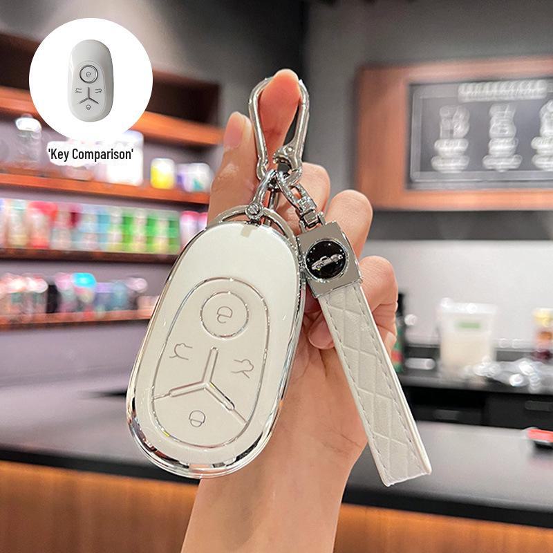 Чехол для ключа Geely Star Wish 2024 - Милый геометрический дизайн для женщин