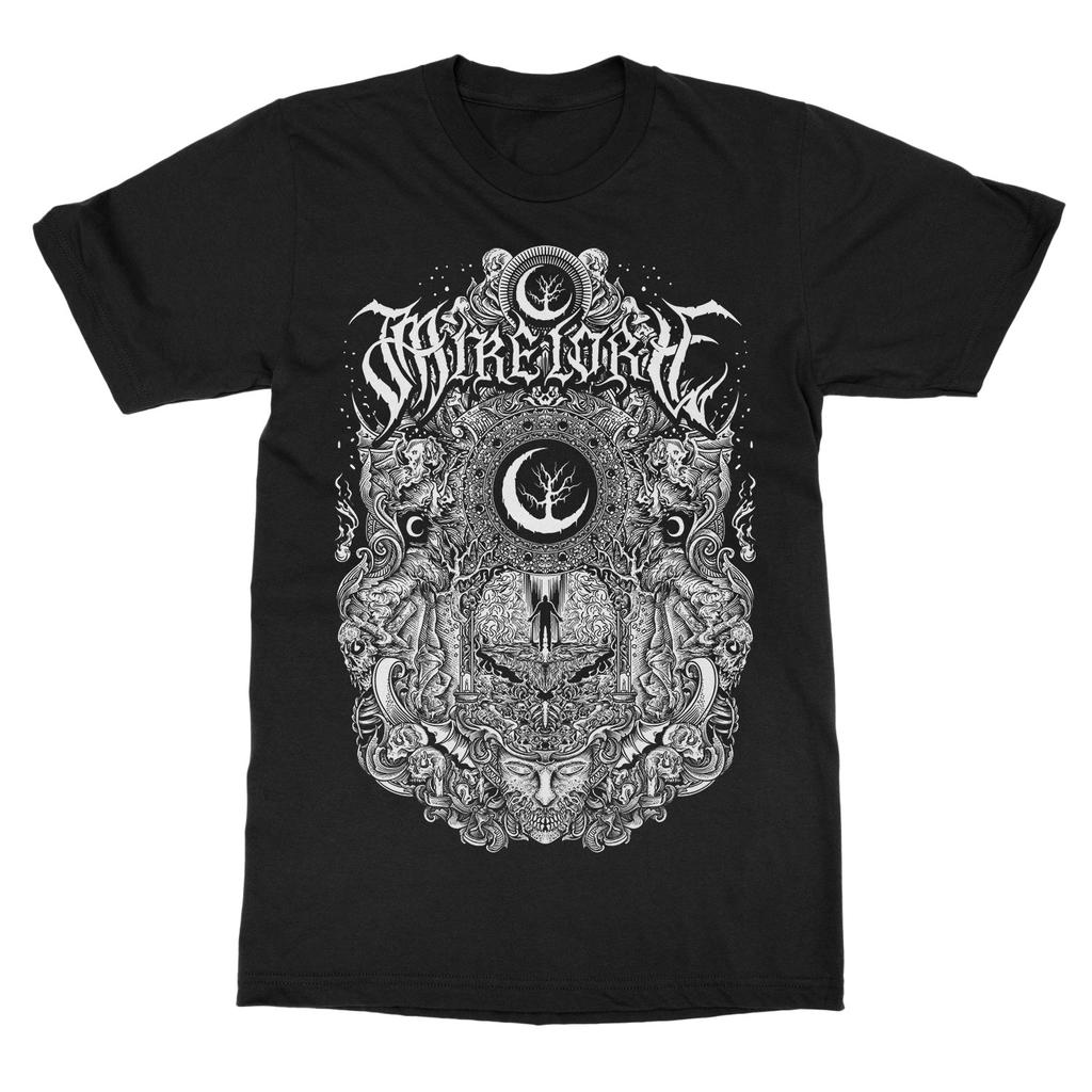 Футболка Mire Lore Reaper Band Хлопковая с графическим принтом Унисекс Женская Летняя Уличная Одежда Топ