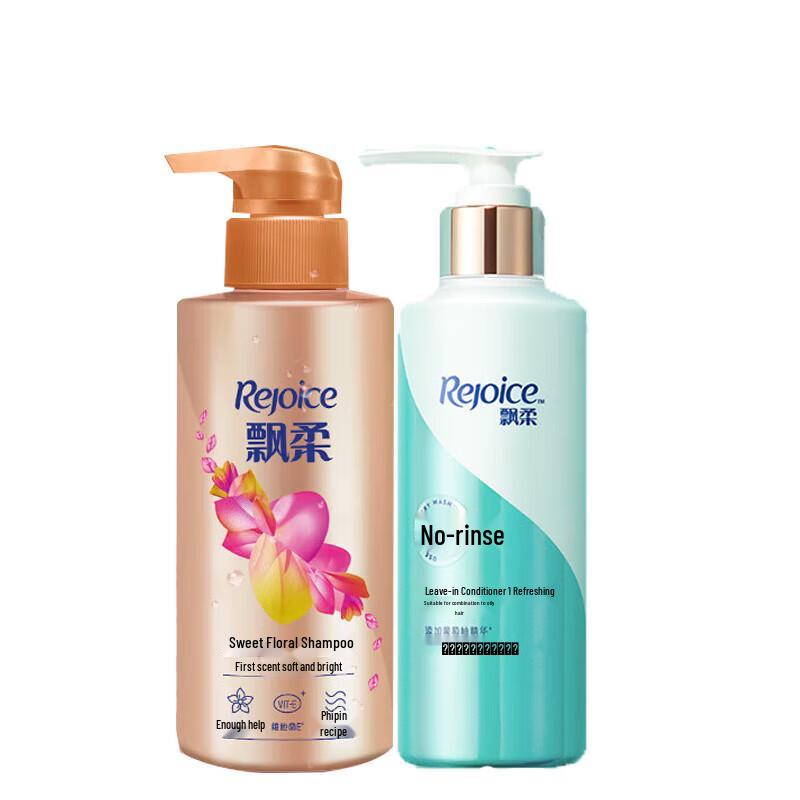 Набор: Шампунь и несмываемый кондиционер "Сладкий цветочный"