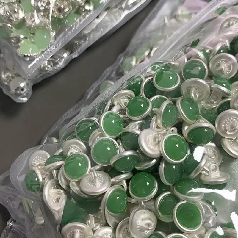 10 шт./лот Красивые пуговицы с драгоценными камнями, блестящие, 10 мм, круглые, маленькие, на ножке, блузки, юбки, швейные аксессуары