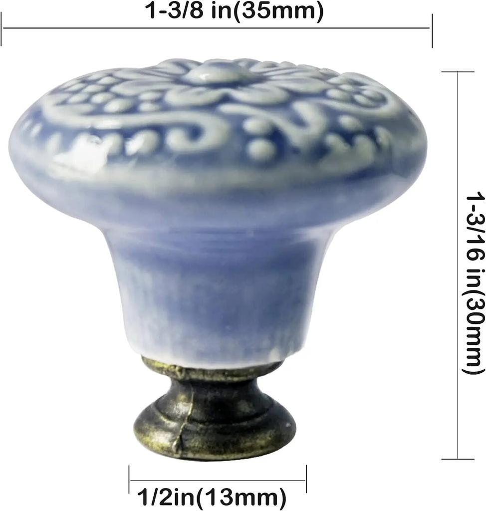 Керамические ручки для кухонного шкафа, ручки для выдвижных ящиков, ручки для комода, круглые ручки для комода, ручки и ручки для ящиков для домашней мебели