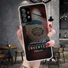 Мусульманский Ислам Бисмиллях Аллах Чехол для Телефона Для Samsung Galaxy A12 A22 A32 A52 A72 A02S A51 A50S A71 A70 A31 A20S Note 20 Ultra S10