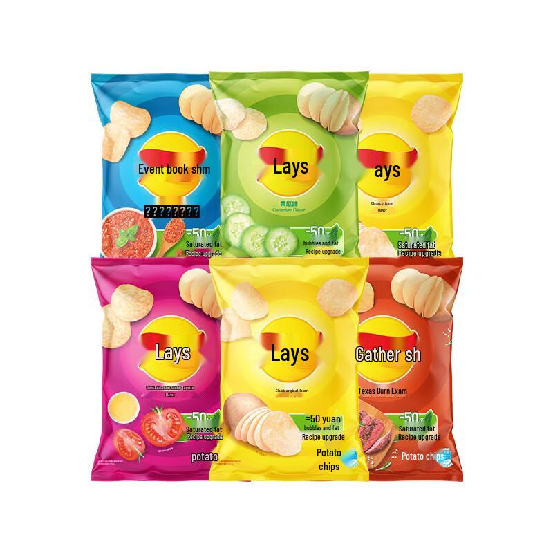 Lay's Картофельные чипсы со смешанными вкусами