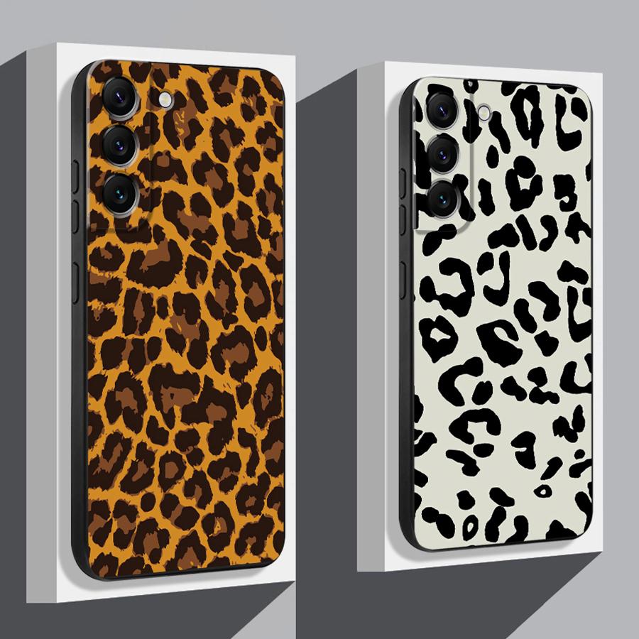 Чехол для телефона Funda для Xiaomi Redmi Note 12 Pro 9 10S 9S 13 Pro Plus 14 11s 12s 7 8 11 10 с рисунком леопарда