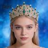 Diamond Appearance Crown Women Sparkling Rhinestones Inlaid Bridal Tiara Secure Fit Rhinestone Lightweight Princess with Curved Ends Pins Hair