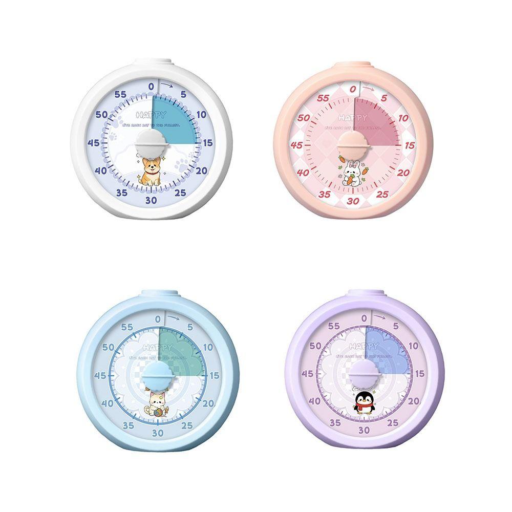 Silent Operation Countdown Alarm Clock Portable Kitchen Timer Student Timer Visual Timer Kids