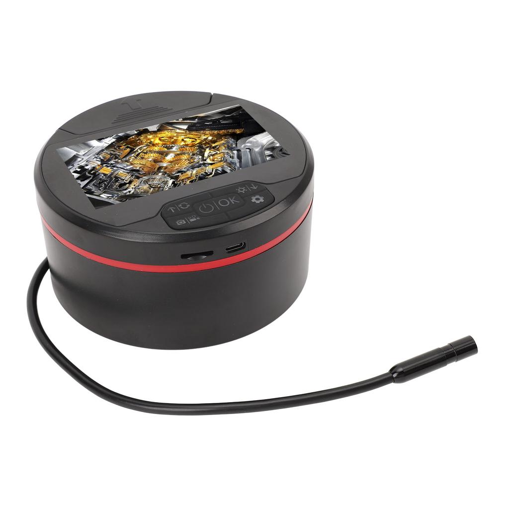 8mm Endoscope High Definition 4.3 Inch Screen IP67 Waterproof Inspection Camera for Car Engine Pipe Air Conditioning