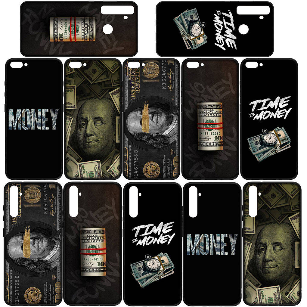 for Samsung Galaxy S25 S24 S23 S22 Ultra FE Plus A37 A57 A56 A55 A06 A16 A15 A36 A26 A35 A05 A25 A54 A34 Phone Case Money 100 Dollars Wallpaper Cover