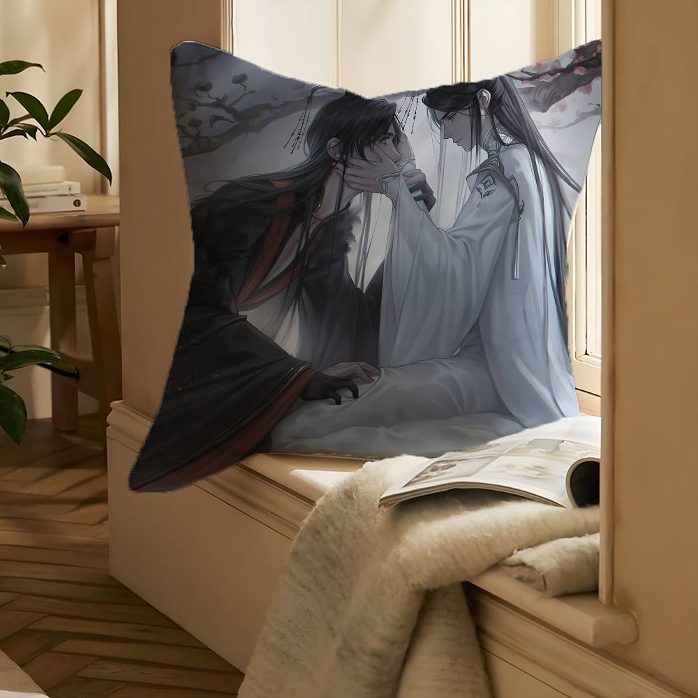 Грандмастер Демонического Культивирования-МТ Наволочка с Принтом Наволочка Гостиная Диван Подушка Чехол Спальня Комната Декор
