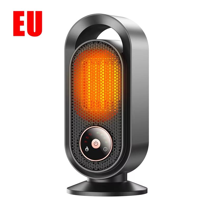 Domestic Heater 1500W Ceramic Heater 3s Fast Heating Overheat Protection Portable Quiet Mini Heater for Home Office Bedroom Use