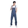 Men's Jumpsuit Korean Overalls Multi-Pocket Jeans Loose Plus Size Suspenders Jeans For Men