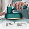 Portable Handheld Steam Iron Mini Travel Iron Fabric Garment Iron Hanging Ironing Wrinkles Removing Lightweight Steamer for Home Office Travel