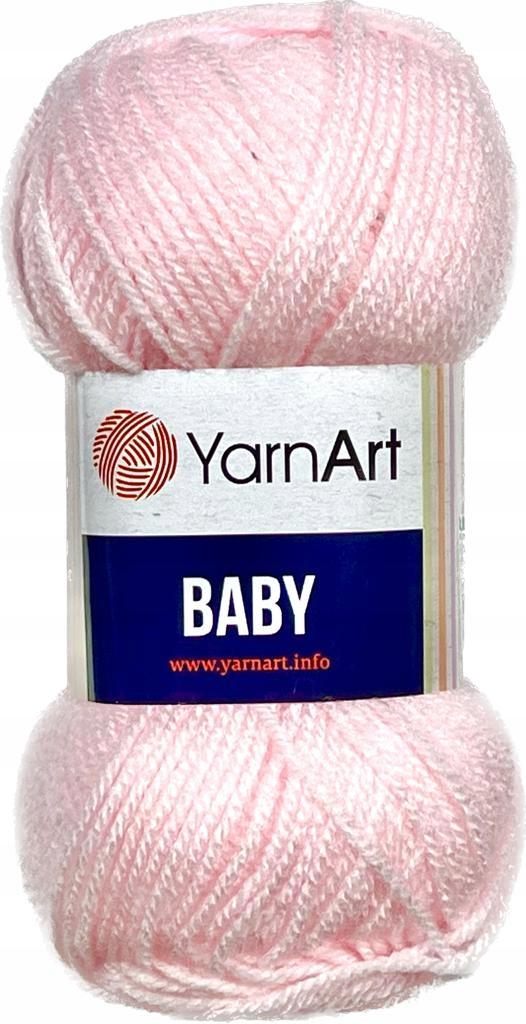 Yarnart Baby 854 Salmon Pink Yarn 50