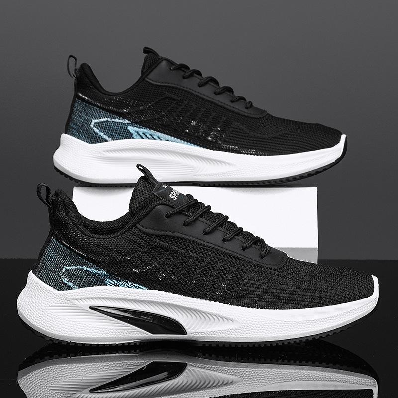 Мужская обувь осень 2025 года, новые дышащие кроссовки с увеличенным ростом, молодежные кроссовки с сетчатой подкладкой, спортивная модная обувь
