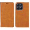 For Motorola Moto G86 5G Case Strong Magnetic PU Leather Phone Cover Calf Texture