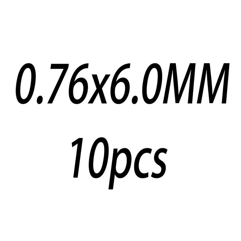 10 шт. 0,5/0,64/0,76/0,81 мм 14K позолоченные разомкнутые соединительные колечки 14K позолоченные разъемные кольца для изготовления брелоков и браслетов, фурнитура для бижутерии