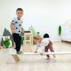Montessori Balance and Motor Skills Game In Natural and Gray Wood