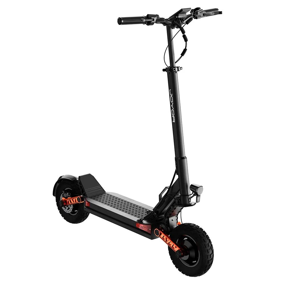 JOYOR S10-S-Z Dual 1000W Motor Electric Scooter 60V 18Ah Battery 10" Off-Road Tires 75km Range Hydraulic Suspension Brake Foldable E-Scooter