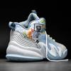 Men's Women's Basketball Shoes Middle School Games Training High Flying Mesh Surface Breathable Sports Shoes Summer Spring