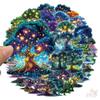 50Pcs/Set Magic Tree Series 01 PET Stickers Waterproof DIY Fashion Doodle Decals Stickers