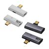 Адаптер USB C 2 в 1 90 градусов Адаптер USB C папа к двойному гнезду Адаптер-удлинитель USB C 3.2 100 Вт Устройство Type C