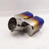 Stainless Steel Blue-Plated Exhaust Tailpipe for Corolla, Fox, Vitara, Vezel, XRV, Fit