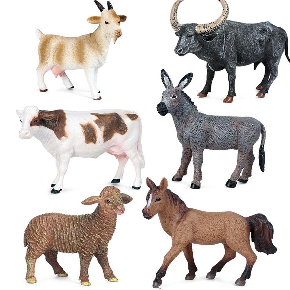 Miniatures Elephant Microlandscape Cheetah Animal Model Children Gift Kid Toy Action Figures