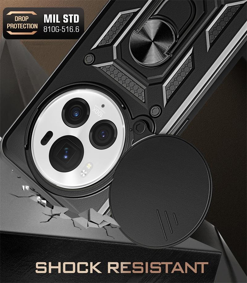 Чехол для Honor Magic6 Pro, защитный противоударный защитный чехол для телефона Honor Magic 6 Pro 6Pro, автомобильный держатель, кольцо, задняя крышка