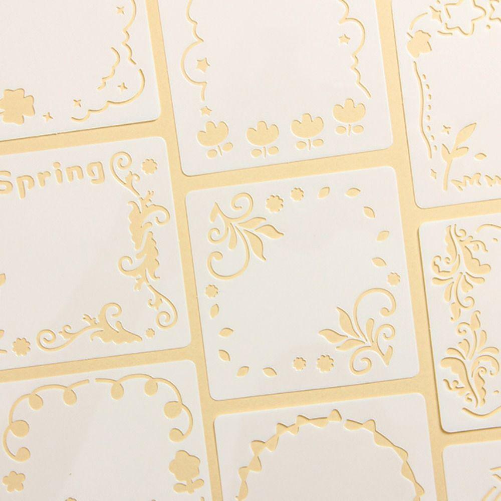 Decorative DIY Pattern Layering Stencils DIY Craft Spray Painting Template Theme Party