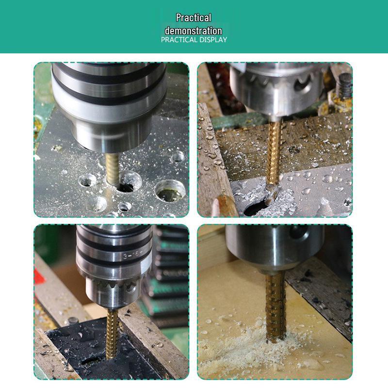 Groove Drill Saw Woodworking Bits 3-8mm - Cutting Tools with Saw Teeth Twist Drill