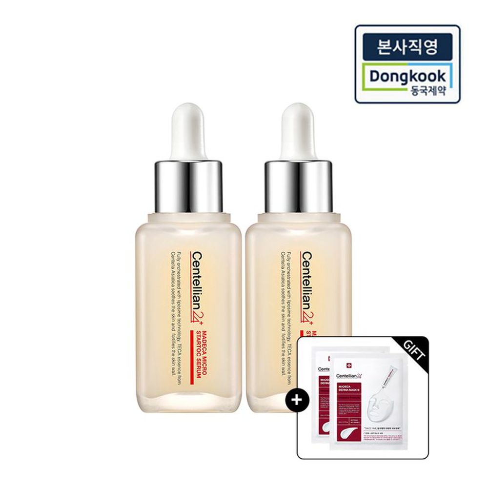 Сыворотка Madeca Startoc 50 мл x 2 + Маска Derma Mask Pack Intensive Formula x 2