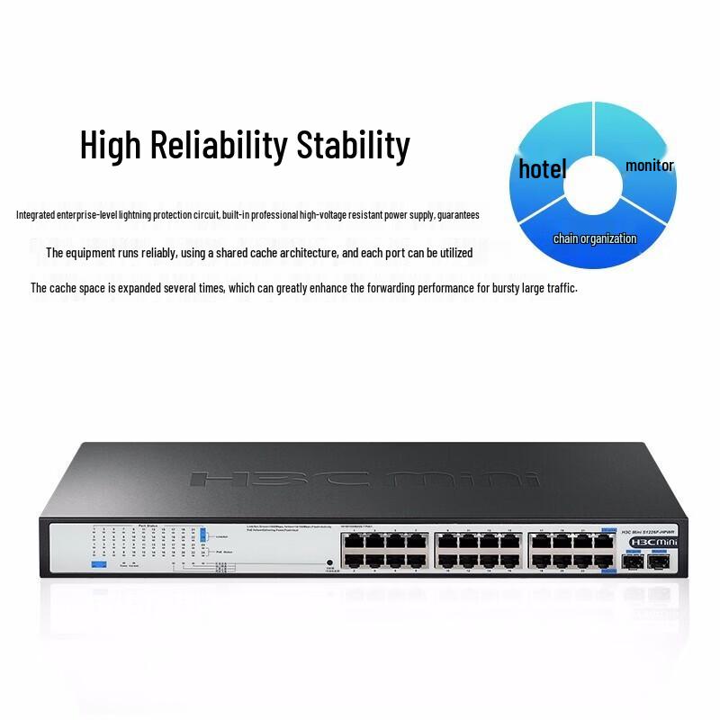 H3C Gigabit PoE Enterprise Network Switch