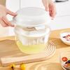 Yogurt Strainer Yogurt with Bowl Soybean Milk Cheese Juice Tea Whey Separator Round Large Capacity for Home Kitchen Accessories
