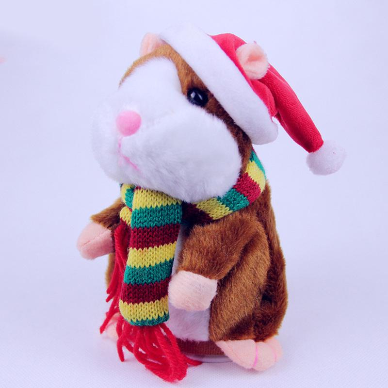 Говорящий Хомяк Плюшевая Игрушка Повторяет Что Вы Говорите Смешные Детские Мягкие Игрушки Говорящий Записывающий Плюш