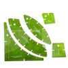 5pcs/Set DIY Craft Slit N Sew Templates Acrylic Quilting Pathcwork Ruler Sewing Accessories